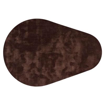 Vloerkleed Cowan pebble donker bruin 18