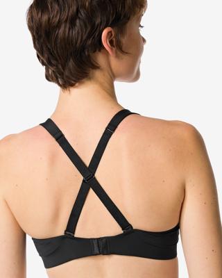 HEMA Niet voorgevormde bh met beugel zwart (zwart)