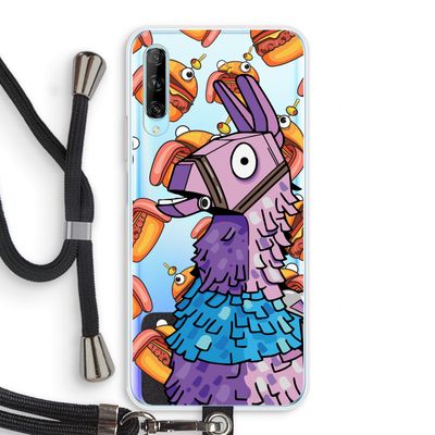 Loot Burger: Huawei P Smart Pro Transparant Hoesje met koord