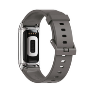 FitBit Charge 5 & 6 Extra soft siliconen bandje - Grijs