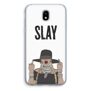 Slay All Day: Samsung Galaxy J5 (2017) Transparant Hoesje