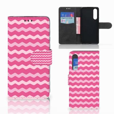 Huawei P30 | Telefoon Hoesje | Waves Pink