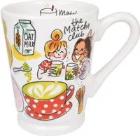 Blond Amsterdam koffiemok aardewerk mazagran 10x13cm multi