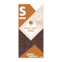 Sweet Switch - Melkchocolade Salted Caramel Tablet (100 gr) - thumbnail