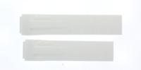 Horlogeband Tissot T0482171701700 / T610031513 Rubber Wit 17mm