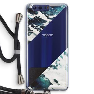 Golven: Honor 9 Transparant Hoesje met koord