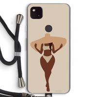 Let's get salty: Pixel 4a 5G Transparant Hoesje met koord