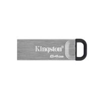 Kingston dtkn/64gb datatraveler kyson, 64 gb, usb 3.2, 200/ 60 mb/s, capless, silver