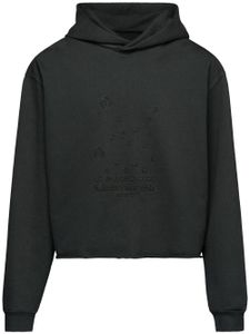 Maison Margiela hoodie à logo Numeric brodé - Noir