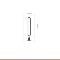 LumiPath Rondo - Waterdichte LED Tuinlamp | Minimalistisch Buitenlicht voor Pad, Villa & Landschap