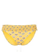 Tory Burch bas de bikini à imprimé Costa - Jaune - thumbnail