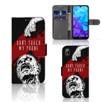 Huawei Y5 (2019) Portemonnee Hoesje Zombie Blood - thumbnail