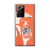 Peach please!: Samsung Galaxy Note 20 Ultra / Note 20 Ultra 5G Transparant Hoesje