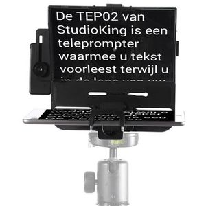 StudioKing Teleprompter Autocue TEP02 voor Tablets
