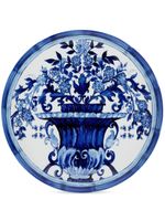 Dolce & Gabbana plateau Blu Mediterraneo en porcelaine - Bleu