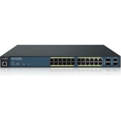 EnGenius EWS1200-28TFP netwerk-switch Managed L2/L3 Gigabit Ethernet (10/100/1000) Power over Ethernet (PoE) 1U Zwart EnGenius EWS1200-28TFP netwerk-switch Managed L2/L3 Gigabit Ethernet (10/100/1000) Power over Ethernet (PoE) 1U Zwart