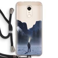 Wanderlust: Xiaomi Redmi 5 Transparant Hoesje met koord