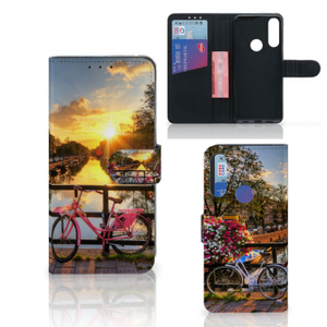 Alcatel 1S 2020 Flip Cover Amsterdamse Grachten