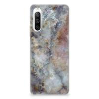 Sony Xperia 10 IV | TPU | Siliconen hoesje | Marmer Grijs