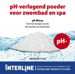 Interline PH-min 3 kg voor verlagen pH waarde