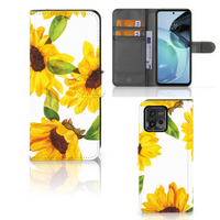 Hoesje voor Motorola Moto G72 Zonnebloemen - thumbnail