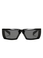 Prada Eyewear lunettes de soleil Runway à monture rectangulaire - Noir