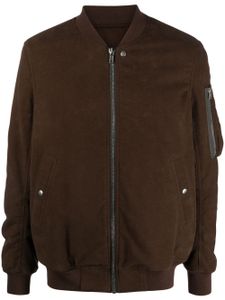 Rick Owens veste bomber en coton - Marron