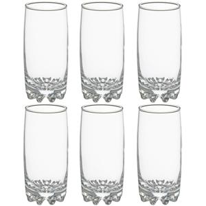 Secret de Gourmet Longdrink glazen - 12x stuks - 380 ml - Drinkglazen - Waterglazen - Transparant