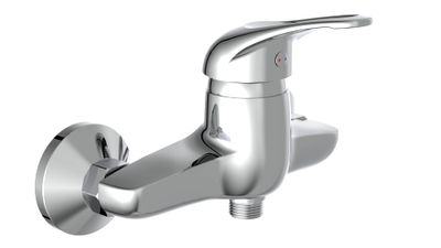 Schutte CALVINO ééngreepsmengkraan douche | chroom 35240