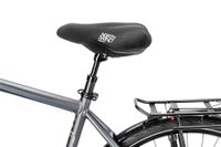 UrbanProof Zadelhoes recycled universeel zwart/grijs UrbanProof Zadelhoes recycled universeel zwart/grijs