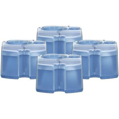 Braun3-in-1 ShaverCare Reiniger 4 Pack Scheerapparaat Blauw
