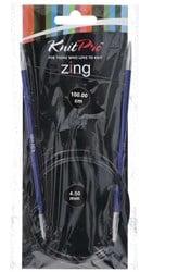 KnitPro Zing Rondbreinaalden 100cm 4,50 mm