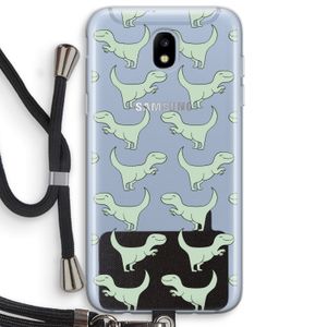 Dinos: Samsung Galaxy J5 (2017) Transparant Hoesje met koord