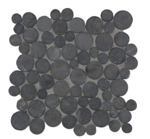 Stabigo Coin Grey mozaiek 30x30 cm grijs mat