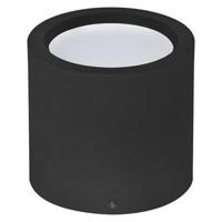 LED Downlight Rond Opbouw 15W Natuurlijk Wit 4200K - Mat Zwart Ø180mm