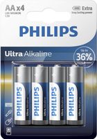 Philips Batterij Penlite LR06 Extremelife 1.5V AA Per 4 Stuks - thumbnail