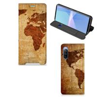 Sony Xperia 10 III | Book Cover | Wereldkaart