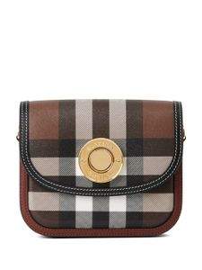 Burberry petit sac porté épaule Elizabeth en cuir - Marron