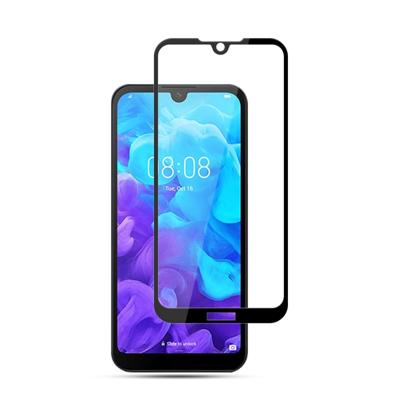 2 stuks mocolo 0.33 mm 9u 2.5 D volledige lijm getemperd glas film voor Huawei eer 8S/Y5 2019 (zwart)