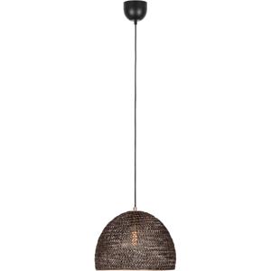 LED Hanglamp - Hangverlichting - Trion Rampa - E27 Fitting - 1-lichts - Rond - 36 cm - Oud Brons - Metaal
