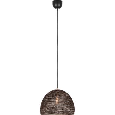 LED Hanglamp - Hangverlichting - Trion Rampa - E27 Fitting - 1-lichts - Rond - 36 cm - Oud Brons - Metaal