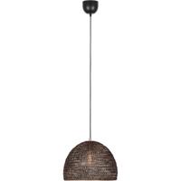 LED Hanglamp - Hangverlichting - Trion Rampa - E27 Fitting - 1-lichts - Rond - 36 cm - Oud Brons - Metaal