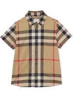 Burberry Kids chemise à motif Vintage Check - Tons neutres - thumbnail