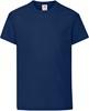 Fruit Of The Loom F110K Kids´ Original T - Navy - 128