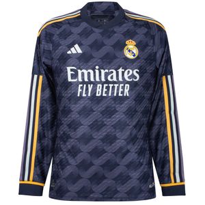 Real Madrid Authentic Shirt Uit 2023-2024 (Lange Mouwen)