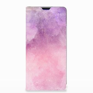 Bookcase Samsung Galaxy S10 Plus Pink Purple Paint