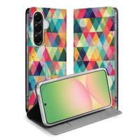Book Cover Samsung Galaxy A57 Geruit