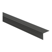 Duo-hoeklijnprofiel zelfklevend 24,5 x 30 mm brons - 100 cm