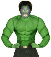 Hulk spierballen shirt groen