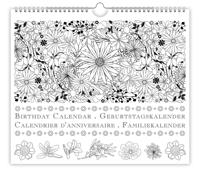 Verjaardagskalender Zwart Wit Verjaardagskalender Zwart Wit